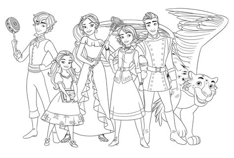 Printable Elena Of Avalor Coloring Pages Vrogue Co