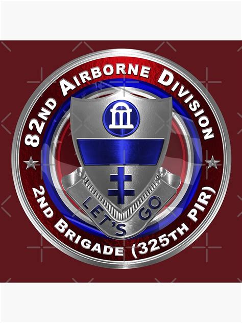 82nd Airborne Division 2nd Brigade 325th Pir Poster For Sale By