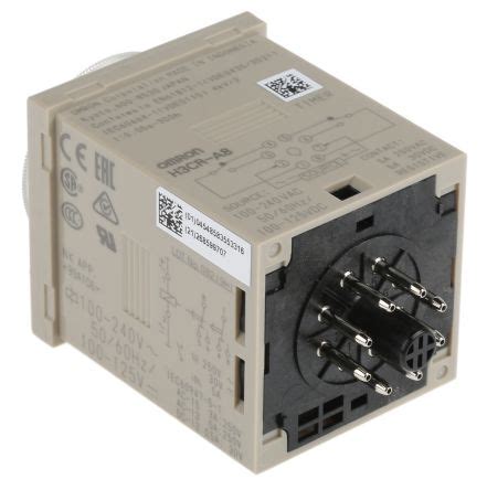I then used your 555 one shot circuit to allow the. H3CR-A8 AC100-240/DC100-125 Omron | Omron Flicker ON Start ...