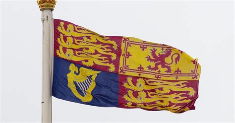 Why The Queens Royal Standard Flag Will Never Fly At Half Mast Outside
