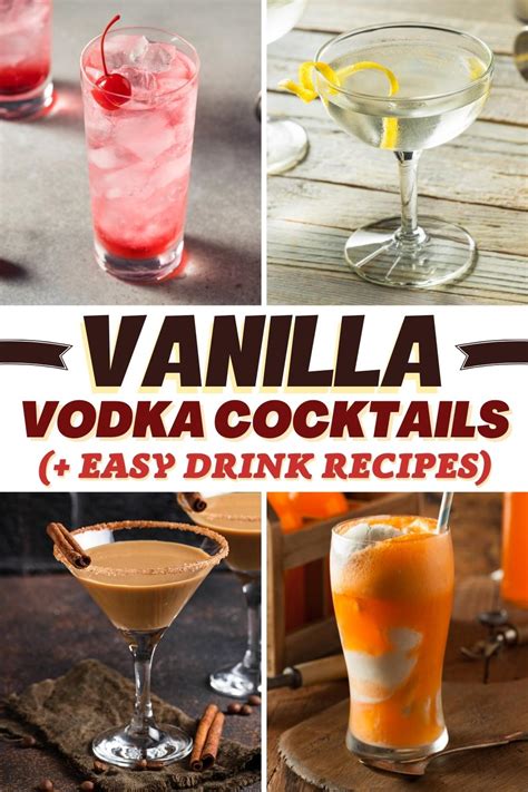 17 Best Vanilla Vodka Cocktails Easy Drink Recipes Insanely Good