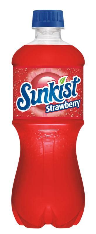 Sunkist Strawberry Soda 20 Fl Oz