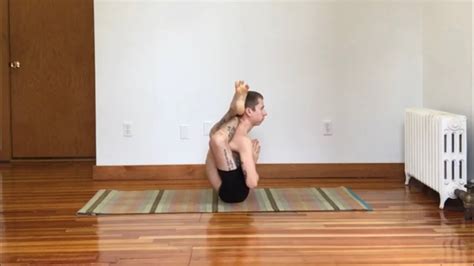 Dwi Pāda Śīrṣāsana Two Feet Behind Head Pose Youtube