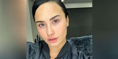 demi lovato without makeup telegraph