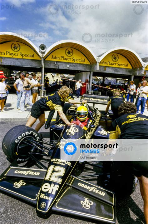 Ayrton Senna Lotus 98t Renault Brazilian Gp Motorsport Images