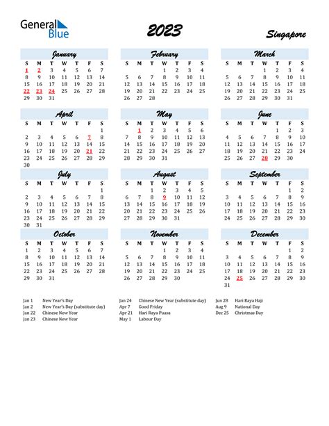 2023 Calendar Singapore With Lunar Dates Get Latest News 2023 Update