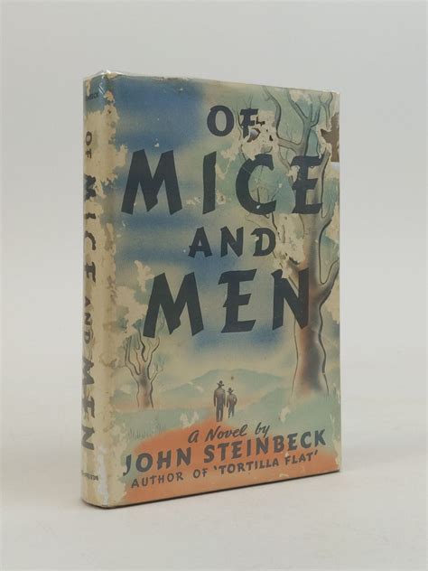 Of Mice And Men John Steinbeck First Edition First State Later