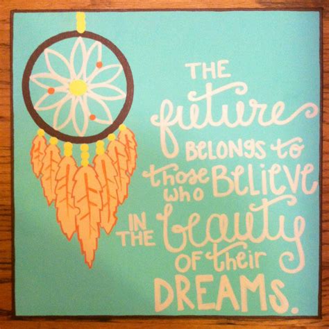 Dreamcatcher college graduation quote canvas | Dream catcher canvas, Canvas crafts, Canvas quotes