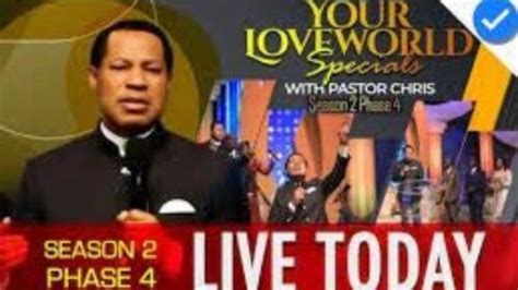 The 2020 Latest Sermons Of Pastor Chris Oyakhilome Are Now Available