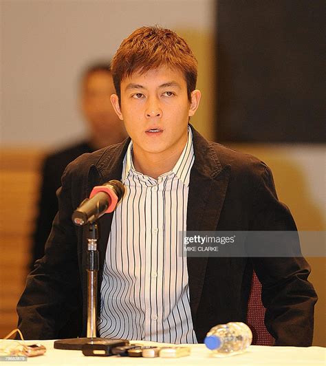 Hong Kong Actor Singer Edison Chen Faces The Media At A Hastily News Photo Getty Images