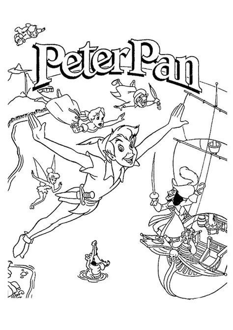 Como Desenhar Bem Feito Peter Pan Para Colorir
