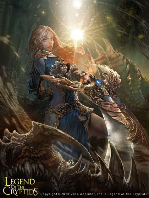 Legend Of The Cryptids Character Art Fantasy Illustration Mtg
