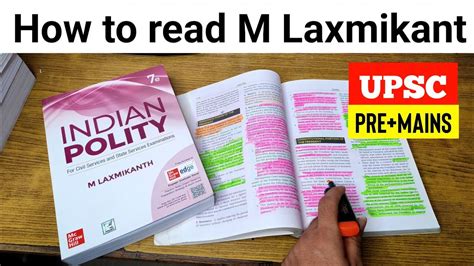 How To Read M Laxmikant For UPSC CSE Best Technique To Study Polity