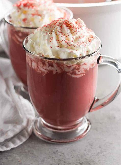 Crockpot Red Velvet Hot Chocolate The Salty Marshmallow