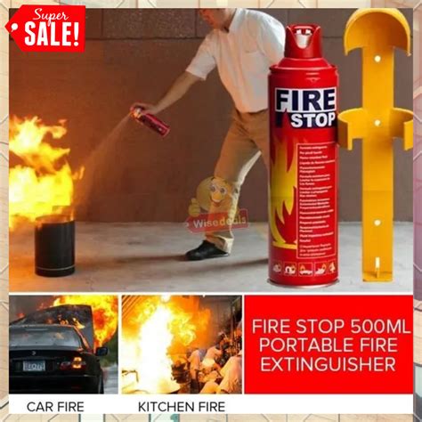 Original Portable Mini Car Fire Stop Fire Extinguisher 1000l Special