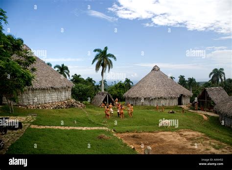 Museum Of A Taino Village In Holguin Province Cuba Stock Photo Alamy
