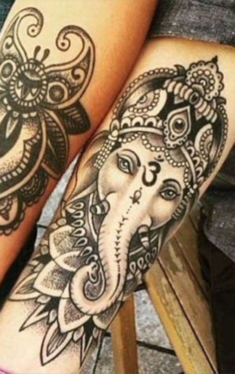 10 Ideas De Ganesha Tattoo Tatuajes De Elefantes Tatuajes Ganesha