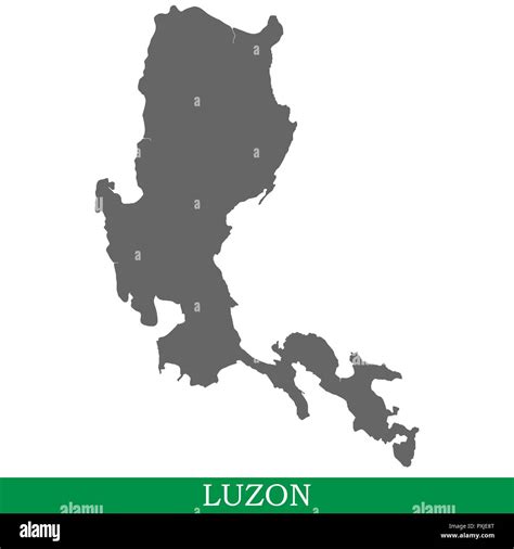 High Quality Map Of Luzon Is The Island Of Philippines Stock Vector Image And Art Alamy