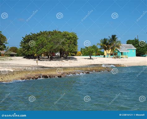 Grand Cayman Public Beach West Bay Stock Image Image 23816121