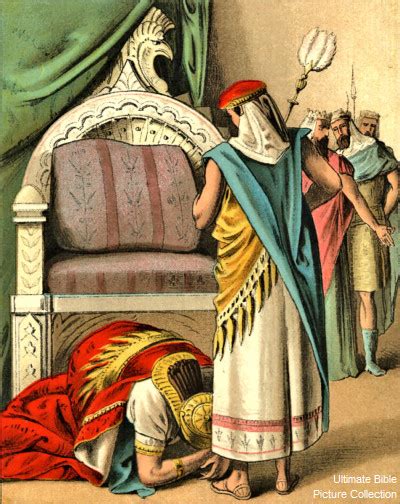 Daniel 2 Bible Pictures Nebuchadnezzar Worships Daniel