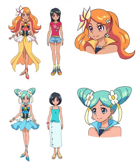 Wolflun Cure Wave And Cure Sunset Concept Art