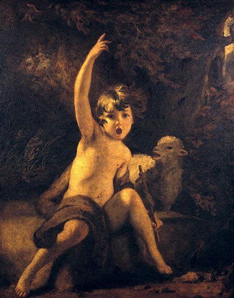 St John The Baptist In The Wilderness Reynolds Painting