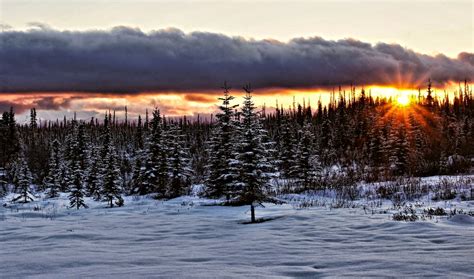 Evening Sunburst Alaska By Jls Photography