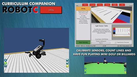 Robot Virtual Worlds Curriculum Companion Nxt Youtube