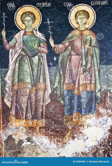 Orthodox Religious Painting Stock Image Illustration Of Religion