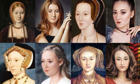 An Artist Created Lifelike Photos Of The Wives Of King Henry Viii By