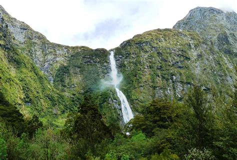 Cachoeira Sutherland Nova Zelândia Lugares Fantásticos