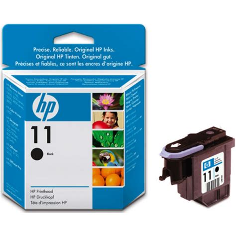 Original C4810a Hp 11 Ink Cartridge Printhead Black 123inkjets