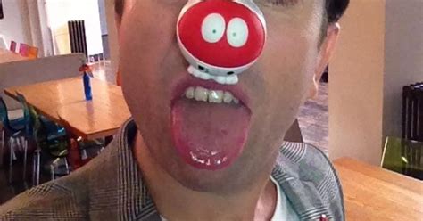 In Pictures Red Nose Funny Faces Daily Record