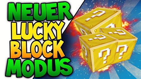 Neuer Geiler Lucky Block Spielmodus Youtube