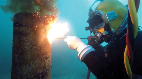 From here, you can begin your training. Diving into underwater welding and burning