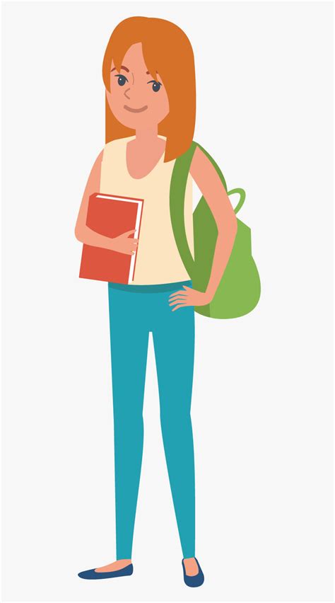 Animated College Student Png Clip Art Library