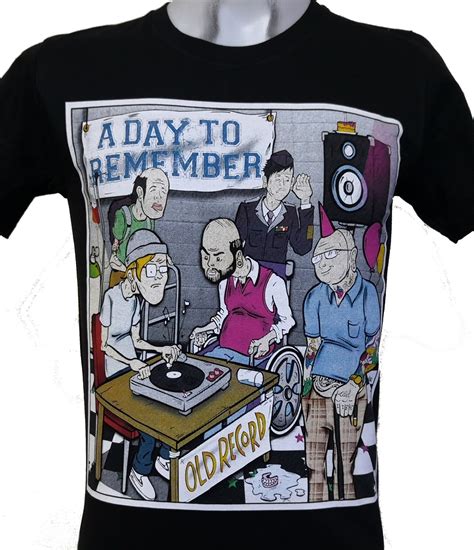 A Day To Remember T Shirt Old Record Size Xxl Roxxbkk
