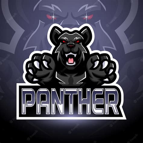 Premium Vector Panther Esport Logo Mascot Design