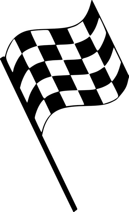 Download Racing Flag Clipart Finish Line Flag Vector Hd Transparent