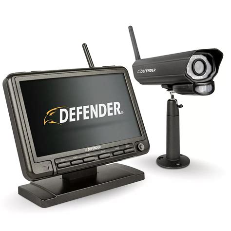 Defender 7 Inch Digital Wireless Monitor Home Security Dvr And Night