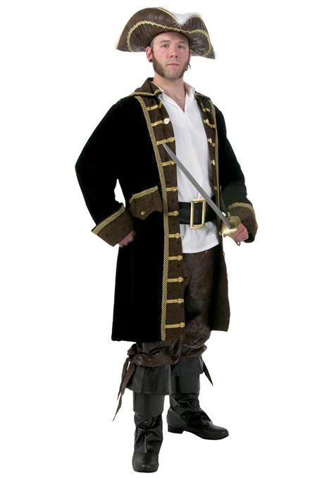 Men S Plus Size Realistic Pirate Costume