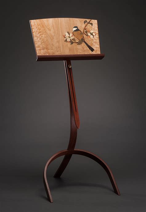 Matthew Werner Custom Handcrafted Music Stands Wooden Music Stand