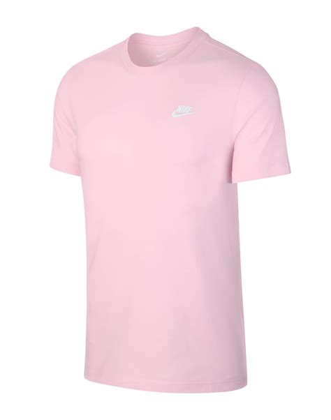 Nike Mens Club T Shirt Pink Life Style Sports Ie