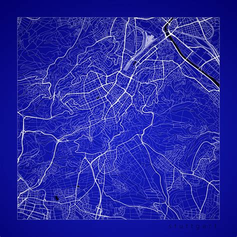 Stuttgart Wandkarten Digital Maps Netmaps Uk Vector Eps Wall Maps My Xxx Hot Girl