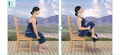 Seated Knee To Chest Pose Yoga And Breathing Dahn Yoga