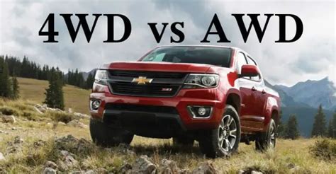 5 Differences Between Awd And 4wd Comparison Table