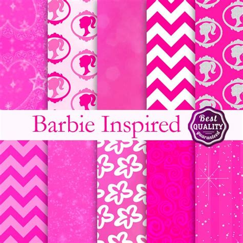 Hot Pink Digital Papers Palette Inspired By