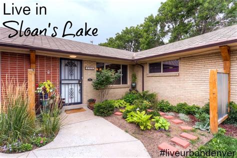 Live In Sloans Lake In This Super Cute Rowhome Denver Blog Find