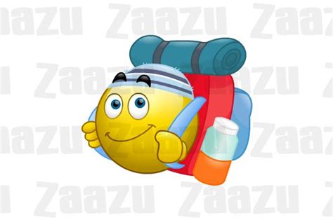 Travel Travel Happy Bag Smiley Emoticon 000423 Hugepng 600×398