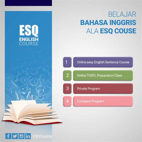 Kursus Bahasa Inggris Mudah Dan Fleksibel Ala ESQ Course